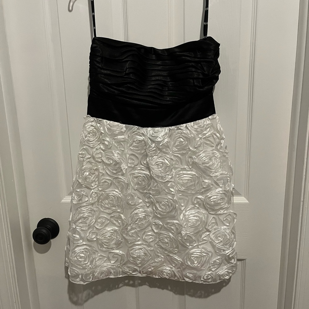 Black & White Formal Dress